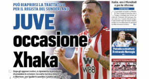 Granit Xhaka Tuttosport Sunderland