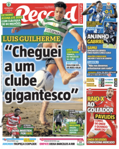 West Ham exit sees Luis Guilherme paraded on beach