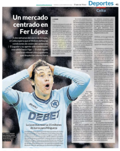 Faro de Vigo on the frustrating situation around Wolves and Fer Lopez