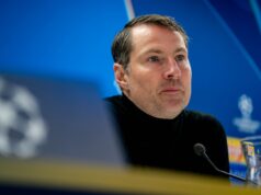 Brian Priske during his time in charge of Feyenoord. The Sparta Prague manager has spoke as Birmingham City rumours build around his son.