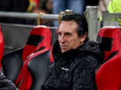 Deventer, Netherlands - 23 October 2025 - Unai Emery during the UEFA Europa League 2025-26 League Phase MD3 match between Go Ahead Eagles and Aston Villa FC
