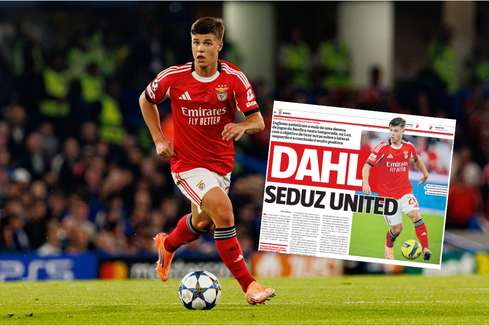 Manchester United in for Benfica left-back - Watched 10+ times, officials sent, transfer in works