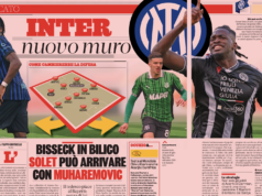 Crystal Palace need to offer €10m more to seal signing Gazzetta dello Sport report on Inter Milan's market, and Crystal Palace get a mention