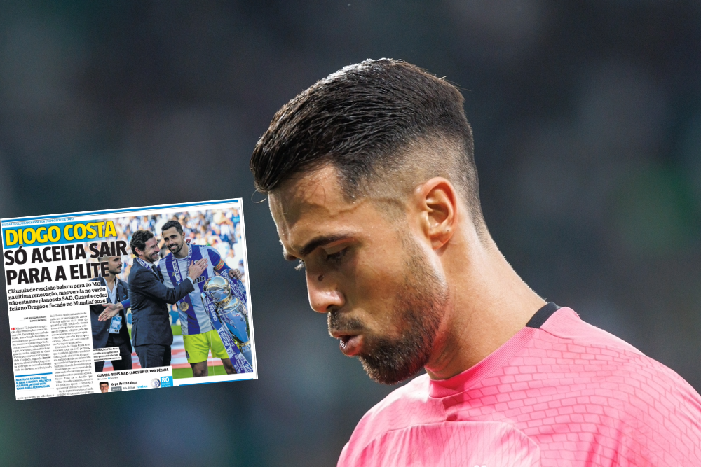 Liverpool and Chelsea pushed forward for Diogo Costa