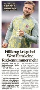 West Ham's Niclas Füllkrug stance explained in Germany