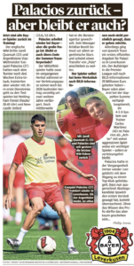 Ipswich Town's transfer effort is covered in Wednesday's Bild