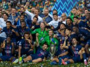 ‘A problem about to explode’ – Manchester United make club-to-club contact over signing player Manchester United target Ibrahim Mbaye celebrates with PSG