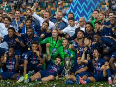 ‘A problem about to explode’ – Manchester United make club-to-club contact over signing player Manchester United target Ibrahim Mbaye celebrates with PSG