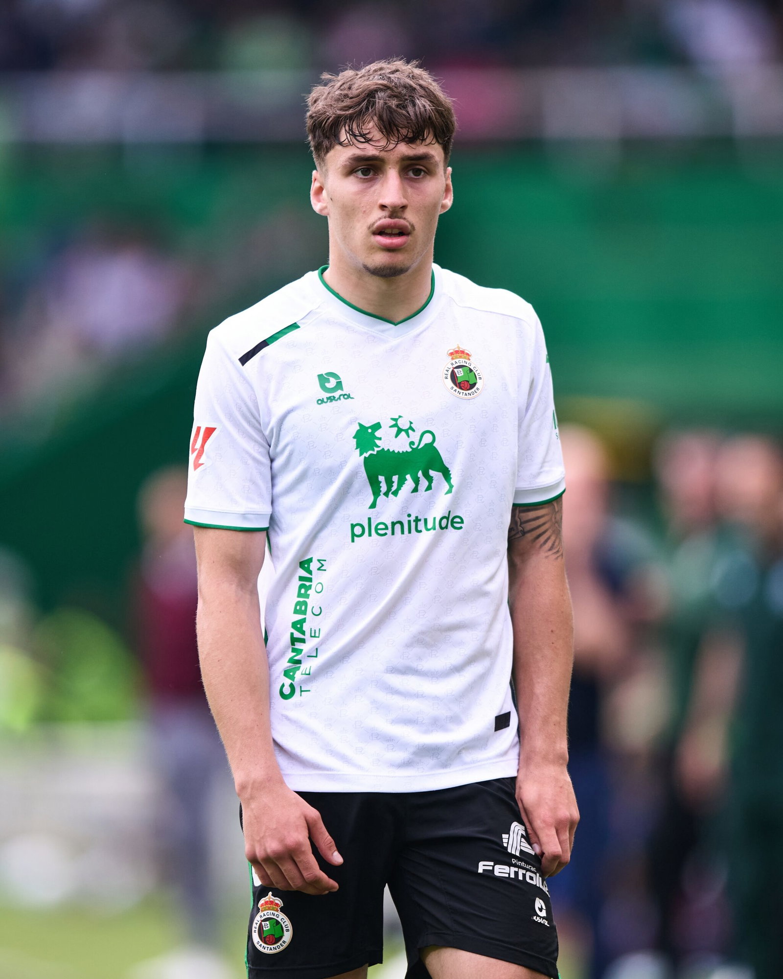 Manchester United and Newcastle United target Jorge Salinas in action for Real Sociedad